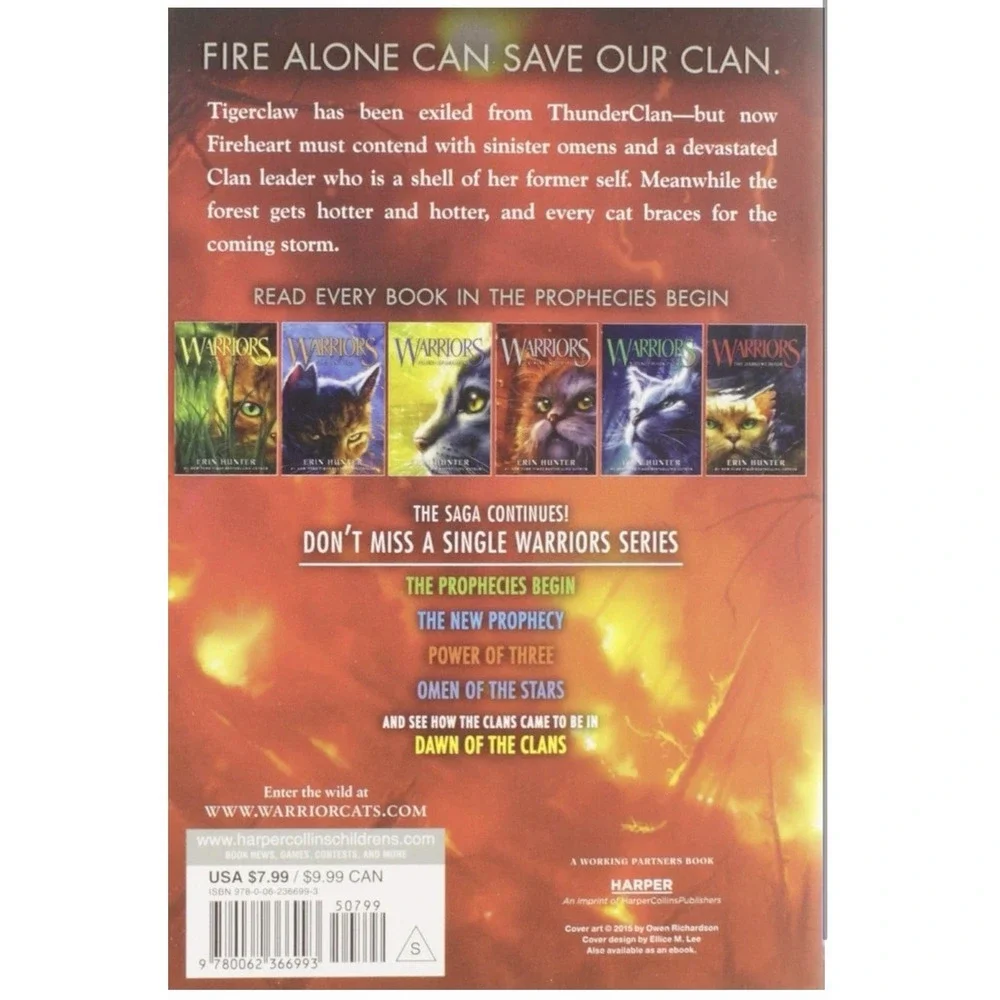Warriors #4: Rising Storm (Warriors: The Prophecies Begin) - Paperback - GOOD